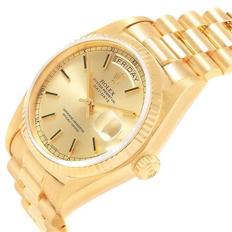 men's silver and gold rolex|18 karat gold rolex watch.